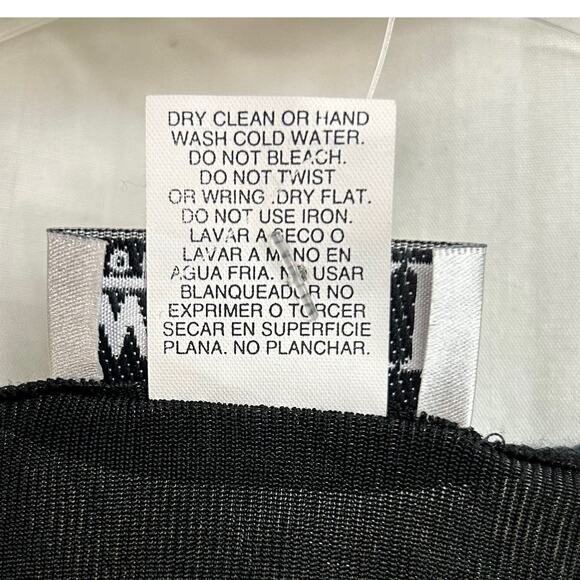 Western II Connection Basic Black Long Sleeve Top Plus Size 1X NWT - Picture 7 of 8